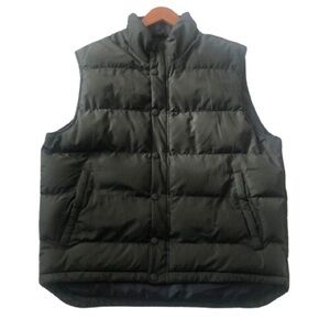 St. John’s Bay Men’s Puffer‎ Vest Large Green